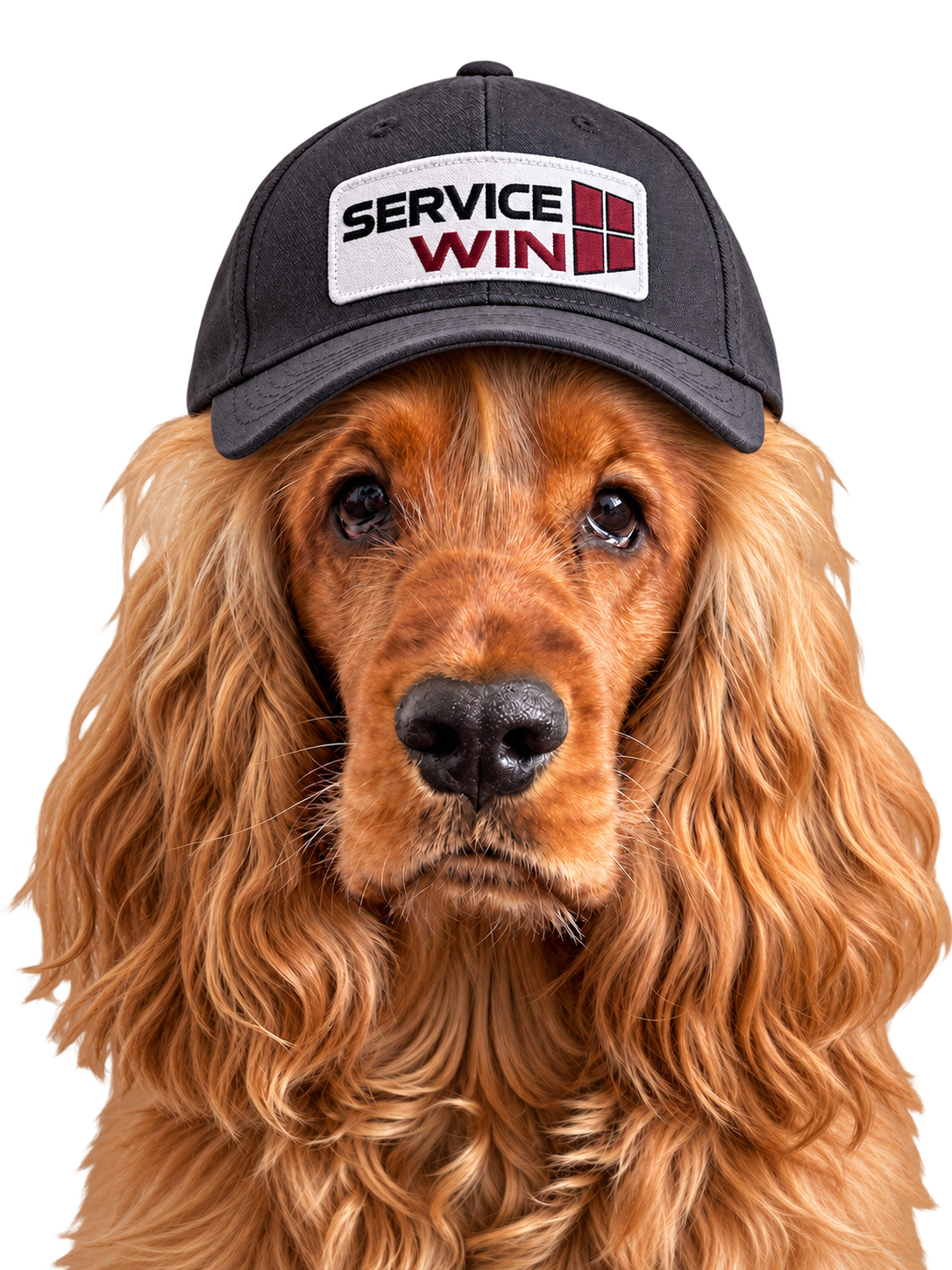 Ronnie mit ServiceWin-Kappe